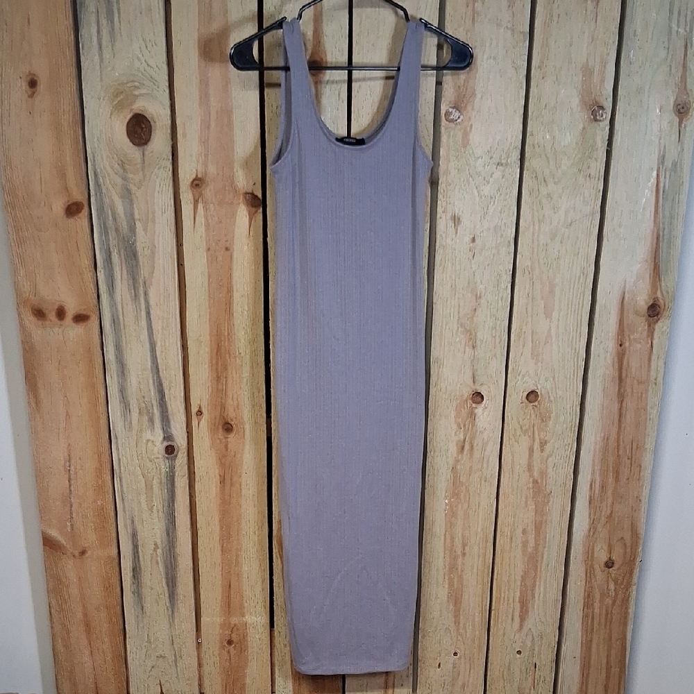 Forever 21 Womens 90's Style Sleeveless Ribbed Knit Bodycon Dress Size S